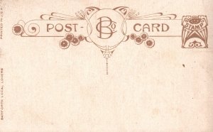 Postcard 1910s You Needn't Be Afraid To Me! Girl Hiding Behind Tree Lancaster PA