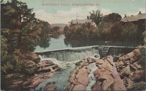 Postcard McMichals Falls Stroudsburg PA