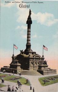 Ohio Cleveland Soldiers and Sailors Monument At Public Square