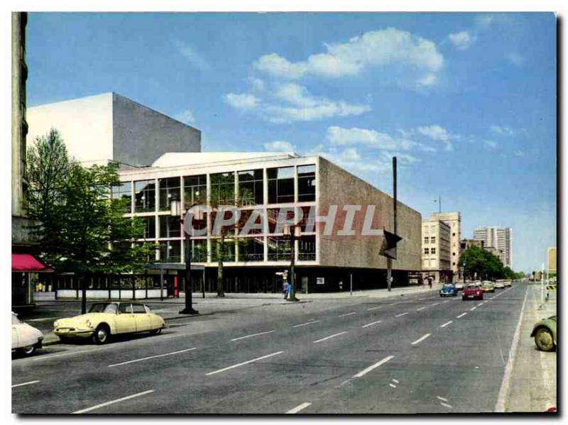 Postcard Modern Berlin Deutsche Oper