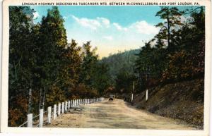 LINCOLN HIGHWAY TUSCARORA MOUNTAINS PENNSYLVANIA