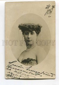 3034526 GLORIA Famous DANCER old AUTOGRAPH Photo