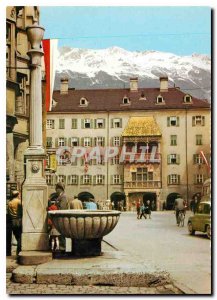 Modern Postcard Innsbruck Herzog put Fridrich Strase