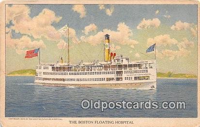 Boston Floating Hospital Boston, Massachusetts USA Ship Unused 