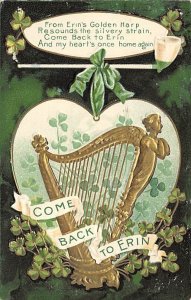 From Erin's Golden Harp Saint Patrick's Day 1908 