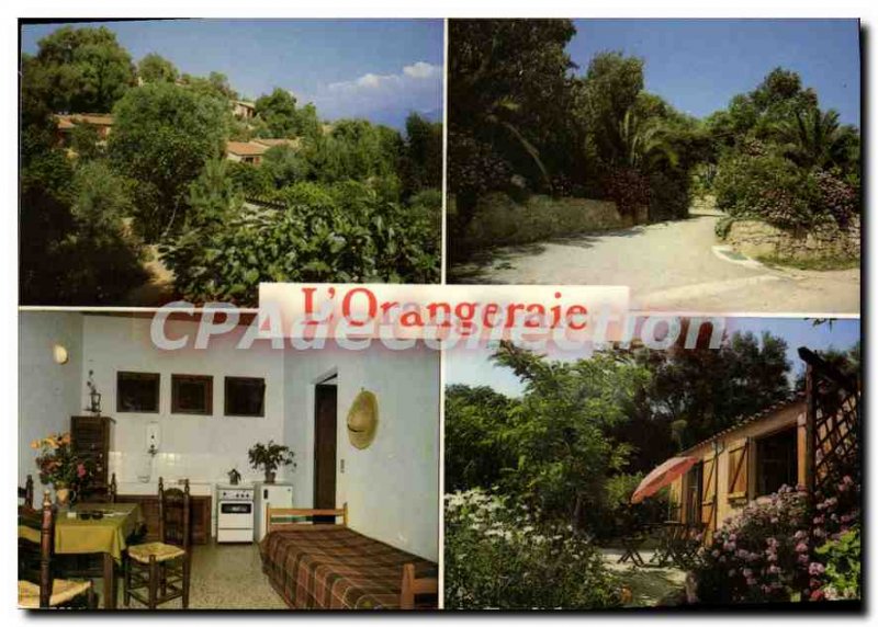 Postcard Modern Orangeraie Bastelicaccia Cantieri Albert