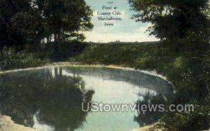 Pond at Country Club - Marshalltown, Iowa IA  