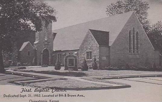 Kansas Osawatomie First Baptist Church