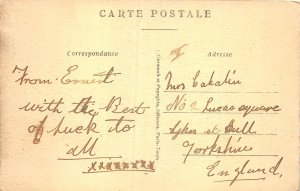 US80 France Peronne Somme ruined hotel de ville ww1 destroy military war