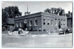 Independence Iowa IA RPPC Photo Postcard Post Office Building 1953 Vintage