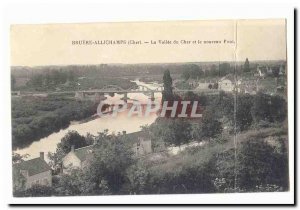 Bruere Allichamps Old Postcard The valee the expensive and the new bridge