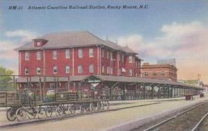 North Carolina Rocky Mount Atlantic Coastline Railroad Station