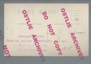 Marthasville MISSOURI RPPC 1913 INSANE ASYLUM Emmaus nr St. Louis Washington