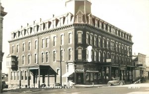 Postcard RPPC Colorado Leadville Vendome Hotel Sanborn occupation 23-5781