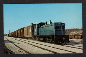 NY Boston & Maine Railroad Train MECHANICVILLE NEW YORK