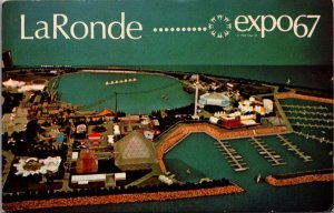 Canada Montreal World Expo 67 La Ronde Chrome Postcard C107