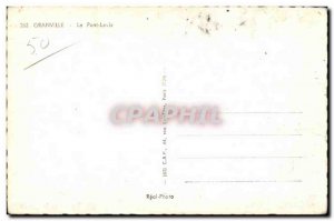 Old Postcard Granville Le Pont Levis