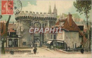 Old Postcard Chartres La Porte Guillaume