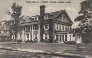 elta Upsilon at Amherst College Massachusetts MA USA Old Postcard