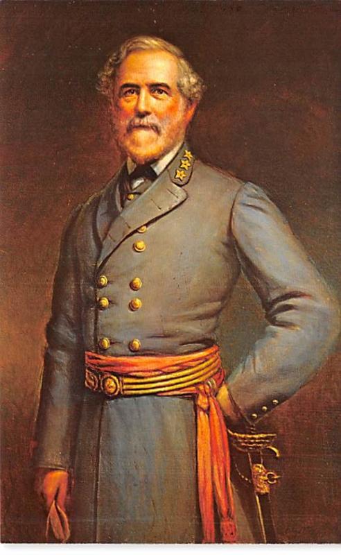 Portrait of General Lee, MS Nachtrieb Civil War Unused 