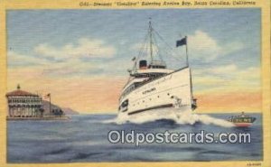 Steamer Catalina, Catalina Island, CA, CA USA Steam Ship Unused 