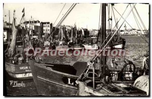 Postcard The Old Port Sables d'Olonne