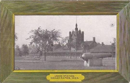 Iowa Cedar Rapids Union Station 1907