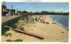 Long Beach in York, Maine