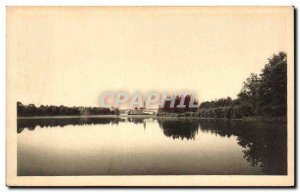 Postcard Abbey De La Grande Trappe Pond Martinet