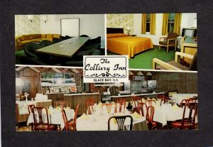 NS Collierv Inn Hotel Savoy Restaurant Glace Bay Nova Scotia Carte Postale