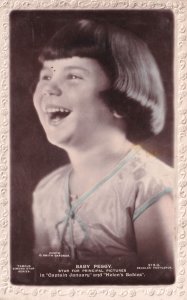 Baby Peggy in Captain January Child Film Star RPC Postcard