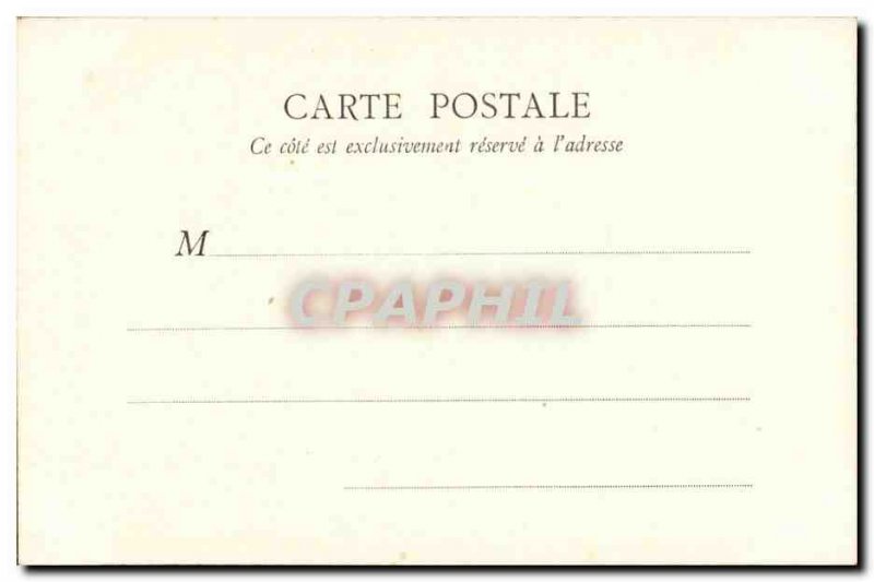 Old Postcard Paris Saint Sulpice Church