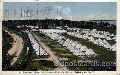 Plattsburgh military camp, PA, Pennsylvania, USA Military, War 1916 few creas...