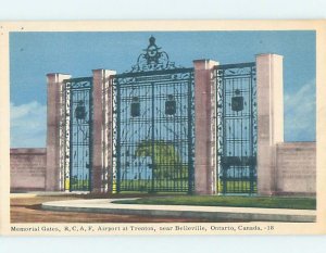 Linen GATES AT THE AIRPORT Belleville Ontario ON AF1424