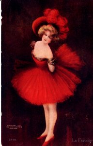 Pretty Dancer - Lady - La Favorite - Artist H.H. Tammen, Denver - c1908