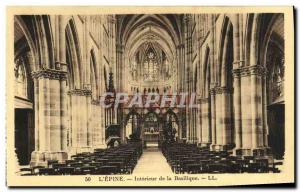 Old Postcard The Thorn Basilica Interior