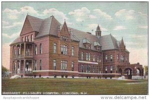 New Hampshire Concord Margaret Pillsbury Hospital