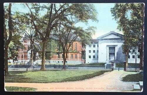 Library & Historical Building Brown Uni Providence RI 1911 RI News Co M1069 