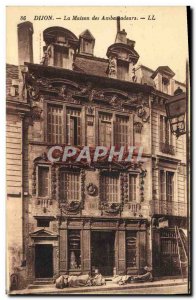 Old Postcard Dijon La Maison Des Ambassadeurs