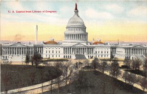 Lot183 us capitol from library congress usa Washington