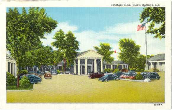 Georgia Hall Warm Springs, Georgia, GA, Linen