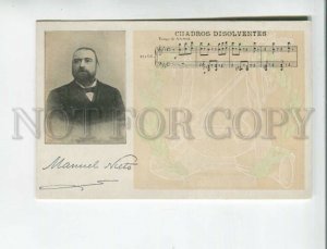 472330 Manuel NIETO Spanish COMPOSER ADVERTISING Dotesio Barcelona Music Union