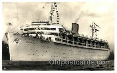 K.d.F. Schiff Wilhelm Gustloff, Torpedoed in 1945, 6096 Died Steamer Ship Unu...