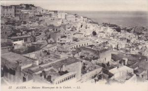 Algeria Alger Maisons Mauresques de la Casbah