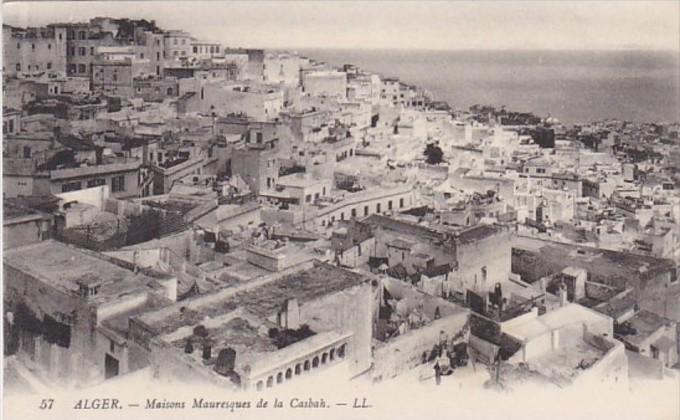 Algeria Alger Maisons Mauresques de la Casbah