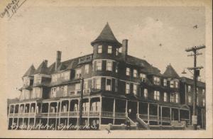 Sydney Hotel Sydney NS Nova Scotia Cape Breton Heliotype c1918 Vintage Postcard