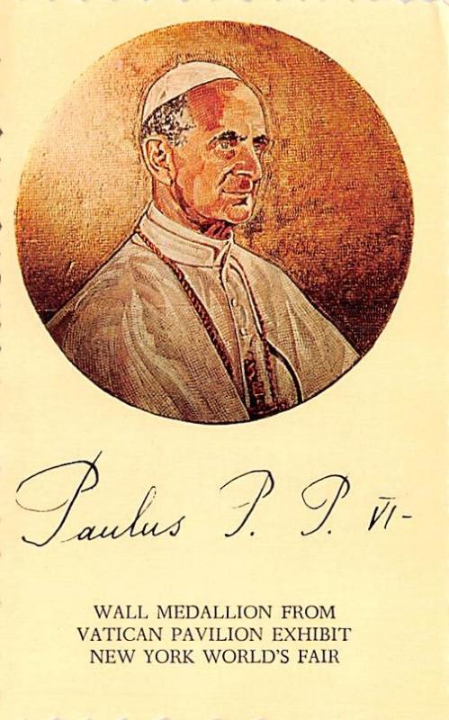 Pope Paul VI Unused 