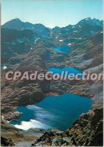 Modern Postcard Valley of Wonders (Alpes Ms) Green Lake (refuge of Valmasque ...