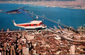 San Francisco and Oakland Helicopter Airlines Jet Powered Sikorsky S-62