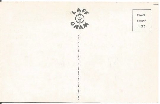 Comic Postcard, Everything's Too Fast For Me In Texas Artist Signed